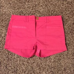 Hot pink hot pants (shorts)